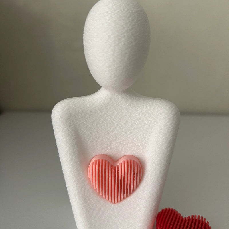 No Body Statue with Heart