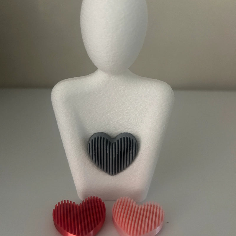 No Body Statue with Heart