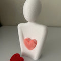 No Body Statue with Heart